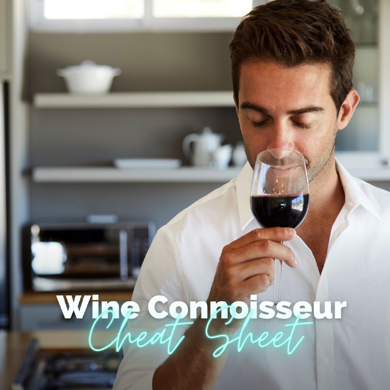 Wine connoisseur cheat sheet